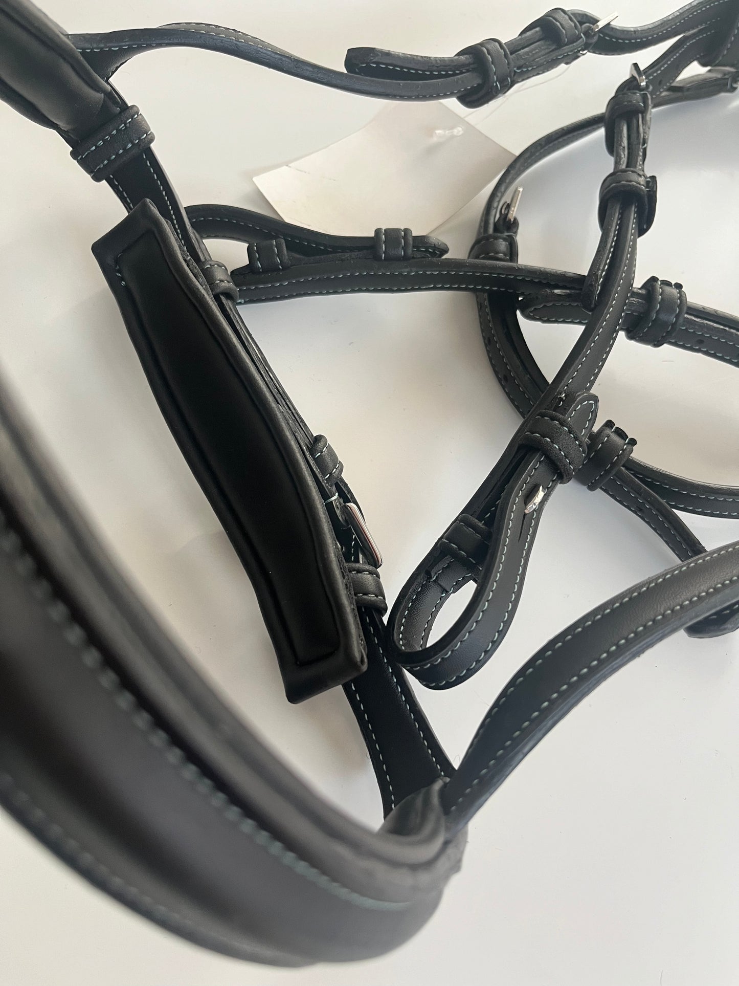 Vegan English  Bridle Black