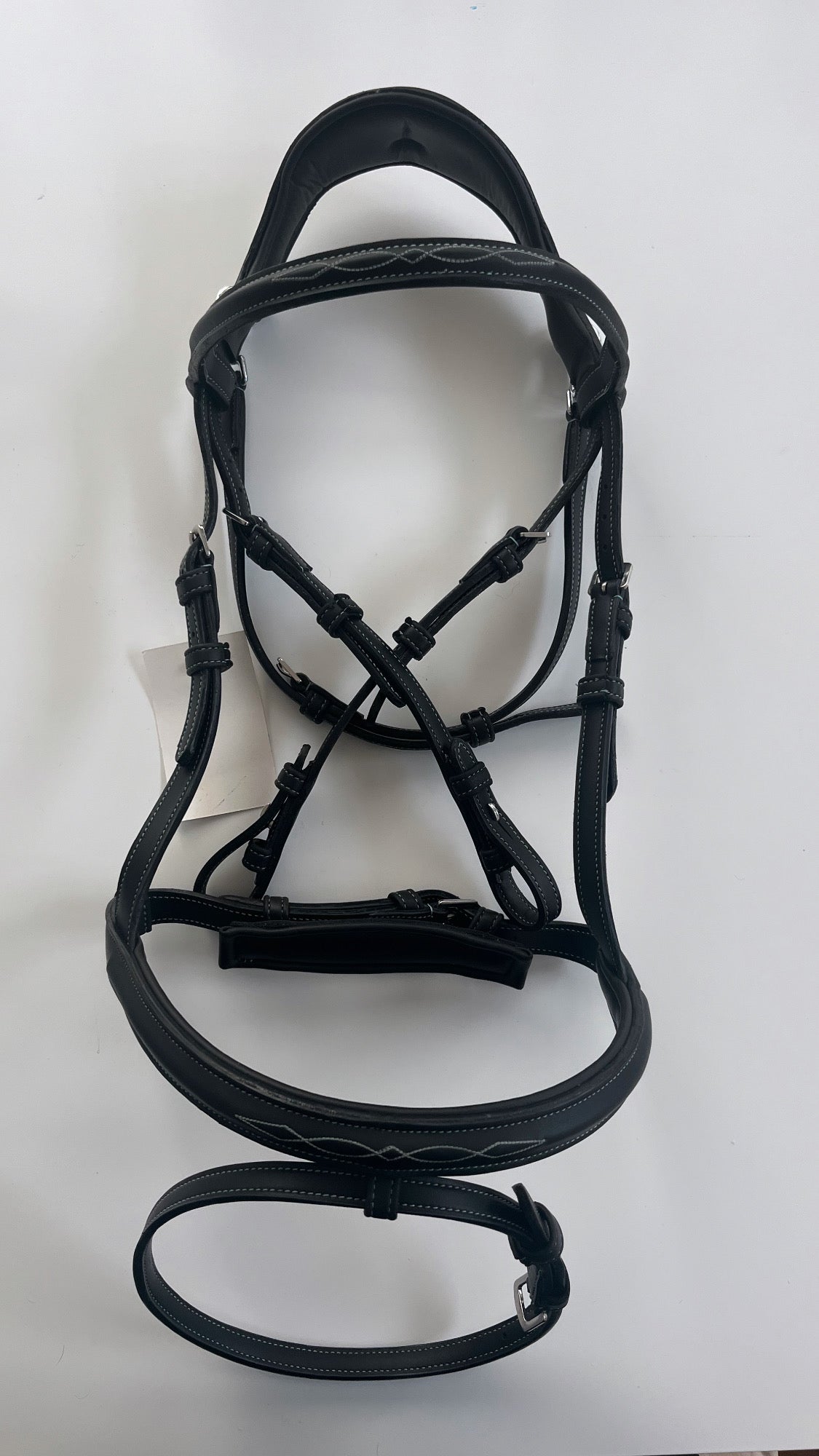 Vegan English  Bridle Black